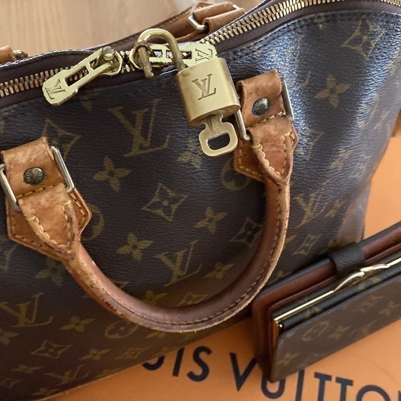 LOUIS Vuitton Vintage ALMA iconic bag Created by Gaston-Louis Louis Vuitton 1934 - Picture 3 of 6